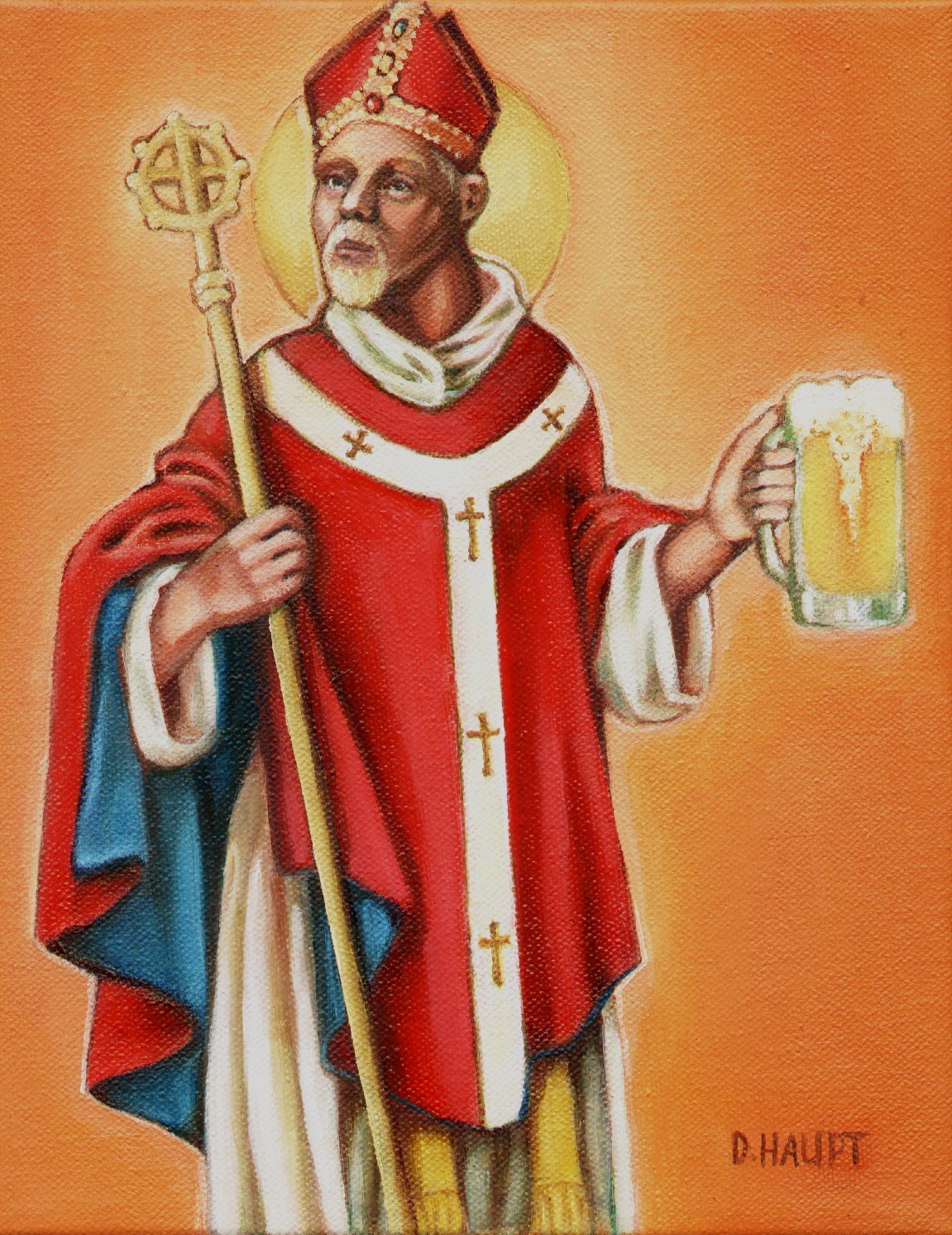 Saint Arnold of Metz, Patron Saint of Brewers and Beer