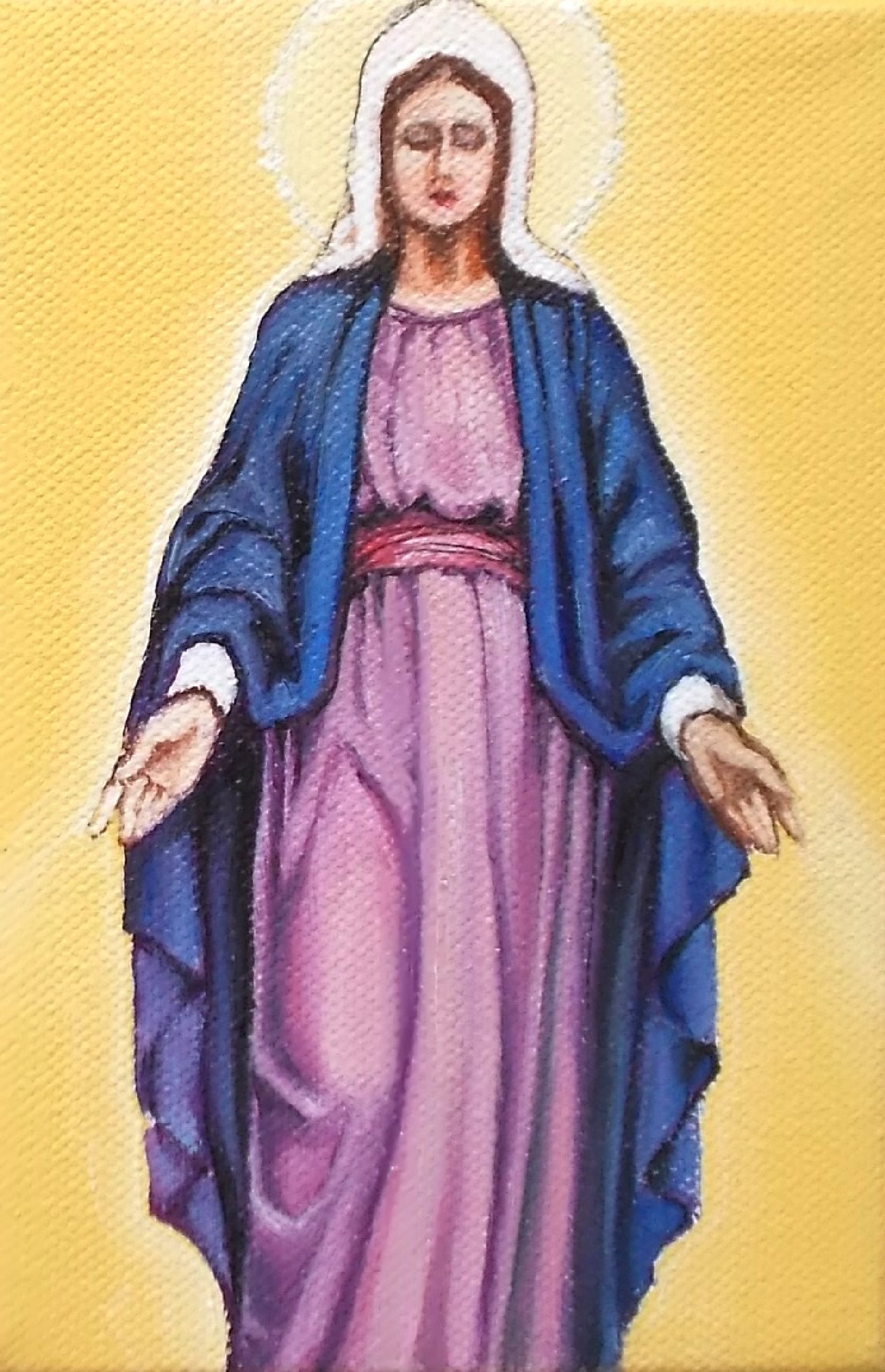 Our Lady of Grace with Yellow